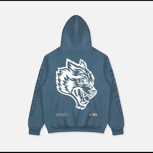 Darc Sport Respect Classic Hoodie in Denim NWT